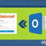 بازگردانی ایمیل ها از طریق outlook به سرور ایمیل