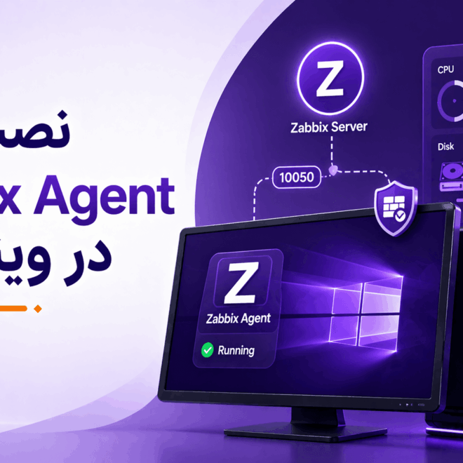 آموزش نصب Zabbix Agent در ویندوز سرور و اتصال به Zabbix Server