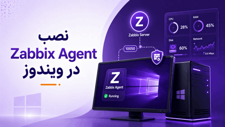 آموزش نصب Zabbix Agent در ویندوز سرور و اتصال به Zabbix Server