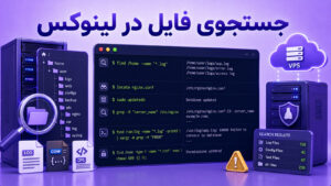 آموزش جستجوی فایل در لینوکس با find و locate؛ راهنمای کامل مدیران سرور