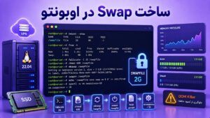 آموزش ساخت و فعال‌سازی Swap در اوبونتو برای جلوگیری از کمبود RAM