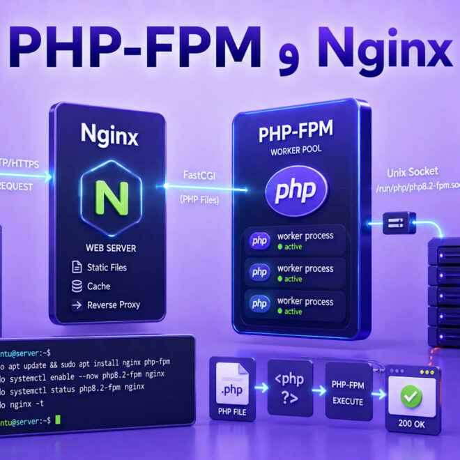 آموزش نصب و پیکربندی PHP-FPM با Nginx در اوبونتو